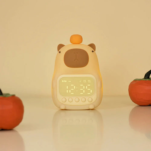 Alarm Clock & Bedside Lamp | Dimmable Light | Rechargeable