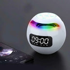 Alarm Clock | Bluetooth Speaker & Ambient Night Light | Motion-Activated Display