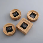 Alarm Clock | Solid Beech Wood & Silent Movement