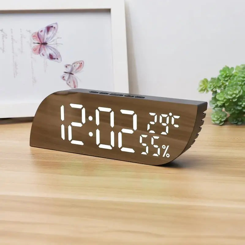 Alarm Clock | Temp & Humidity Display & Night Mode