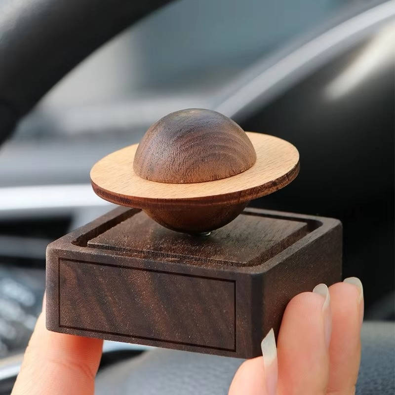 Aroma Diffuser | Waterless Wood Design | Magnetic Base