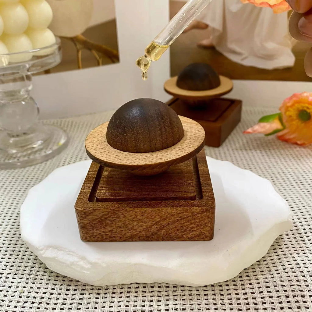 Aroma Diffuser | Waterless Wood Design | Magnetic Base