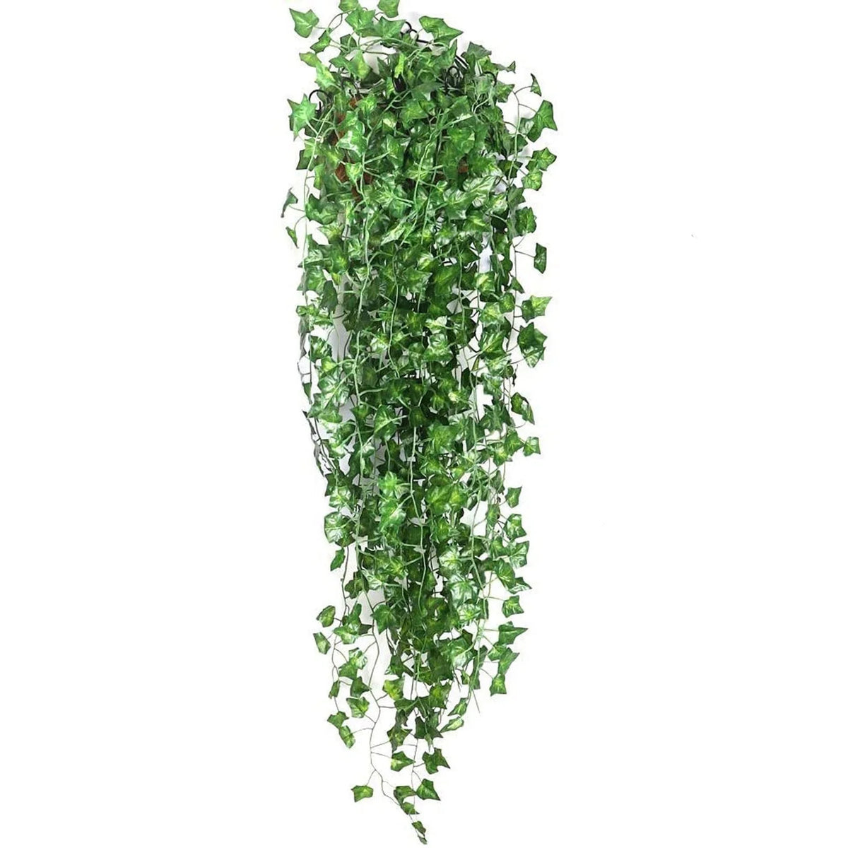 Artificial Ivy Strips | Lifelike Evergreen & Maintenance-Free | 12-Pack