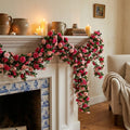 Artificial Rose Garland | Silk Roses & Long-Lasting | 230 cm