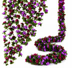 Artificial Rose Garland | Silk Roses & Long-Lasting | 230 cm