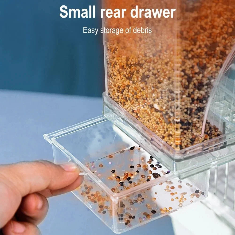 Automatic Bird Feeder | Spill-Proof & Splash-Proof | For Small Birds