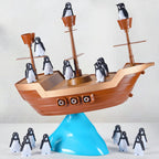 Balancing Game | Wobbly Base & Wooden Pieces | Ages 3+