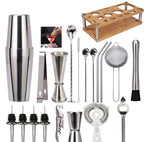 Bartender Set | Stainless Steel Cocktail Tools | Set of 23