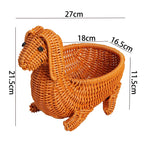 Basket | Duck-Shaped Woven | Decorative Storage