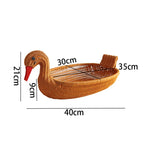 Basket | Duck-Shaped Woven | Decorative Storage