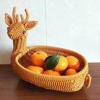 Basket | Duck-Shaped Woven | Decorative Storage
