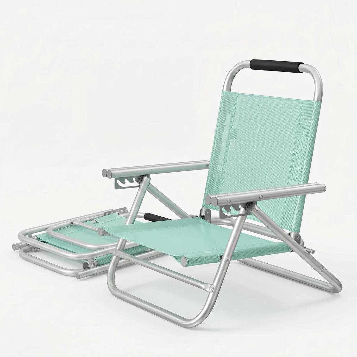 Beach Chair | Lightweight Folding & 4-Position Adjustable Backrest