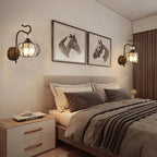 Bedside Lamp | Artistic Iron & Warm Ambient Light | 28 x 16 cm