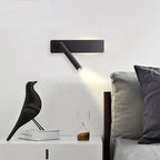Bedside Wall Lamp | Rotating Head & Warm & Cool LED