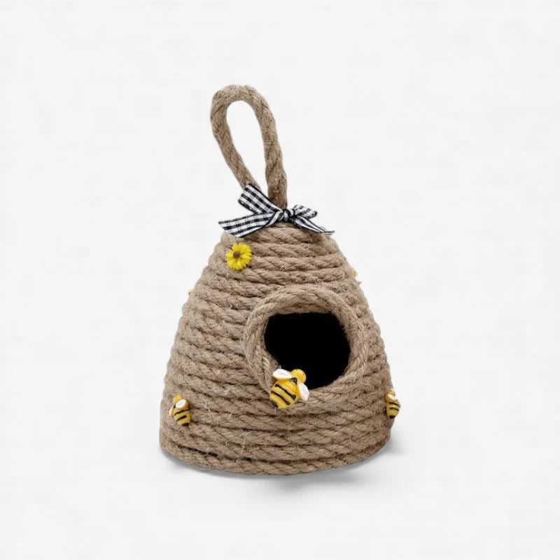 Beehive Decoration | Hanging & Mountable | Khaki