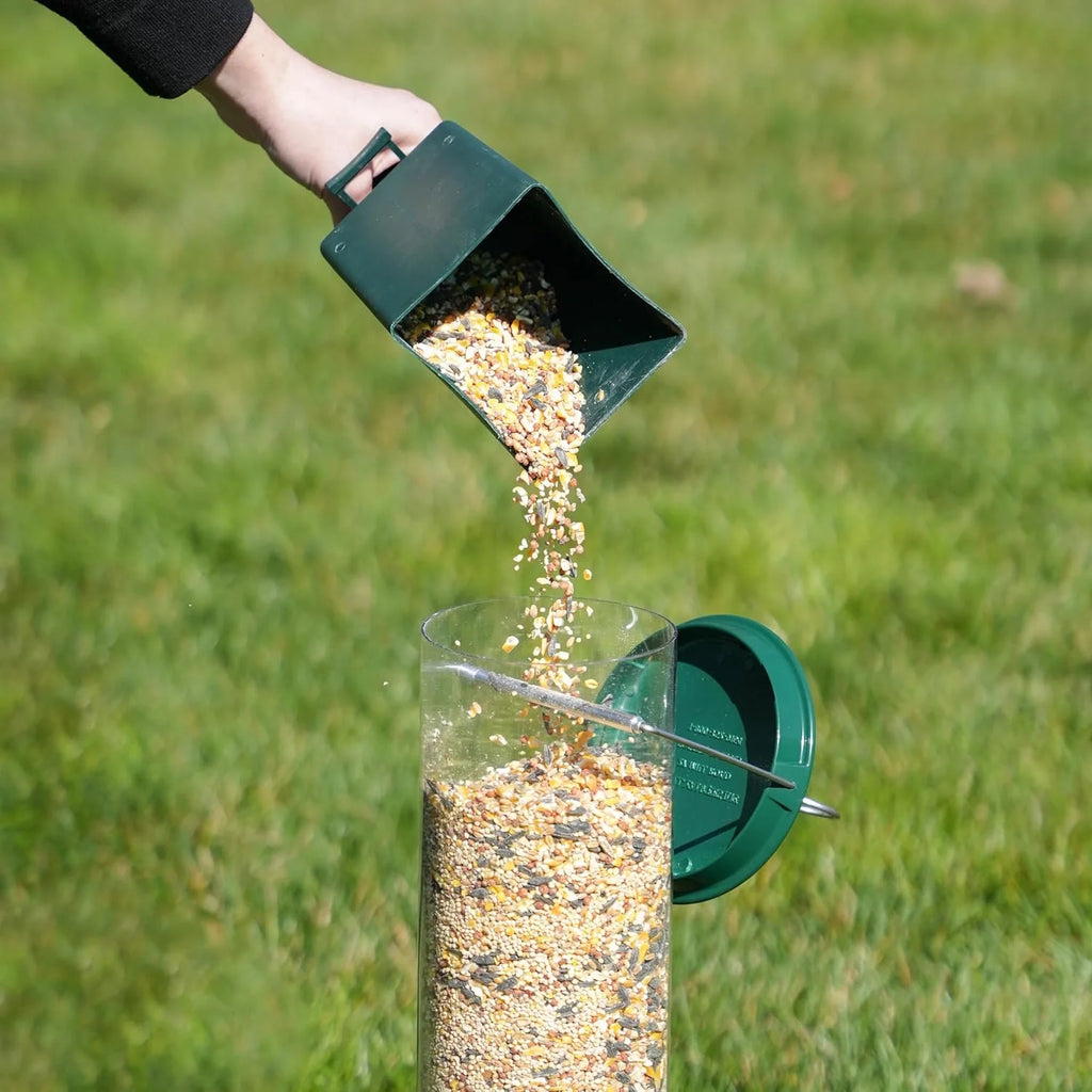 Bird Feeder | Squirrel-Proof Rotating Perch & Large Capacity | Hanging Mount
