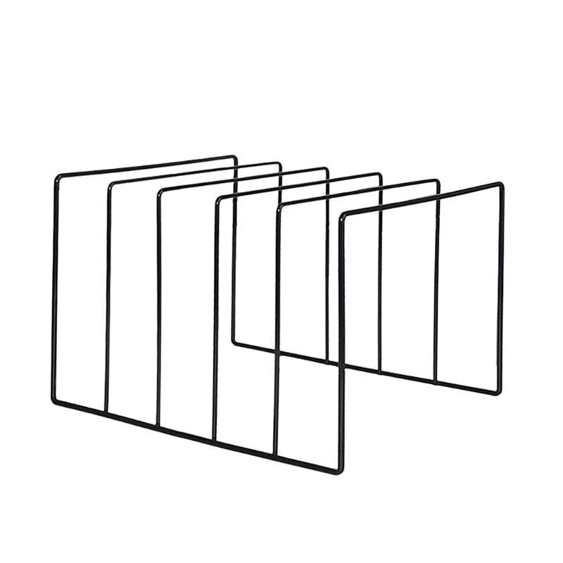 Book & Record Stand | Triangular Wrought Iron