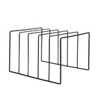 Book & Record Stand | Triangular Wrought Iron
