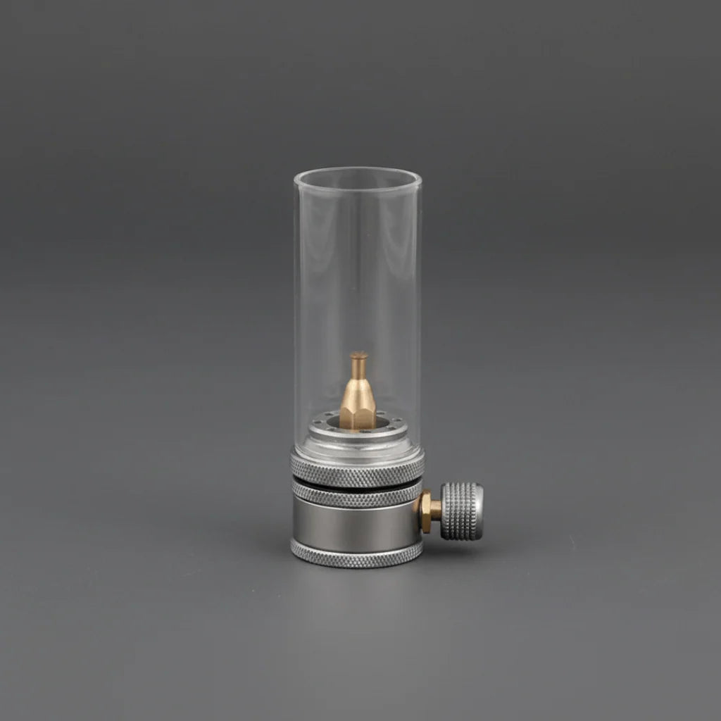 Camping Lamp | Butane-Powered Adjustable Flame & Wind-Resistant