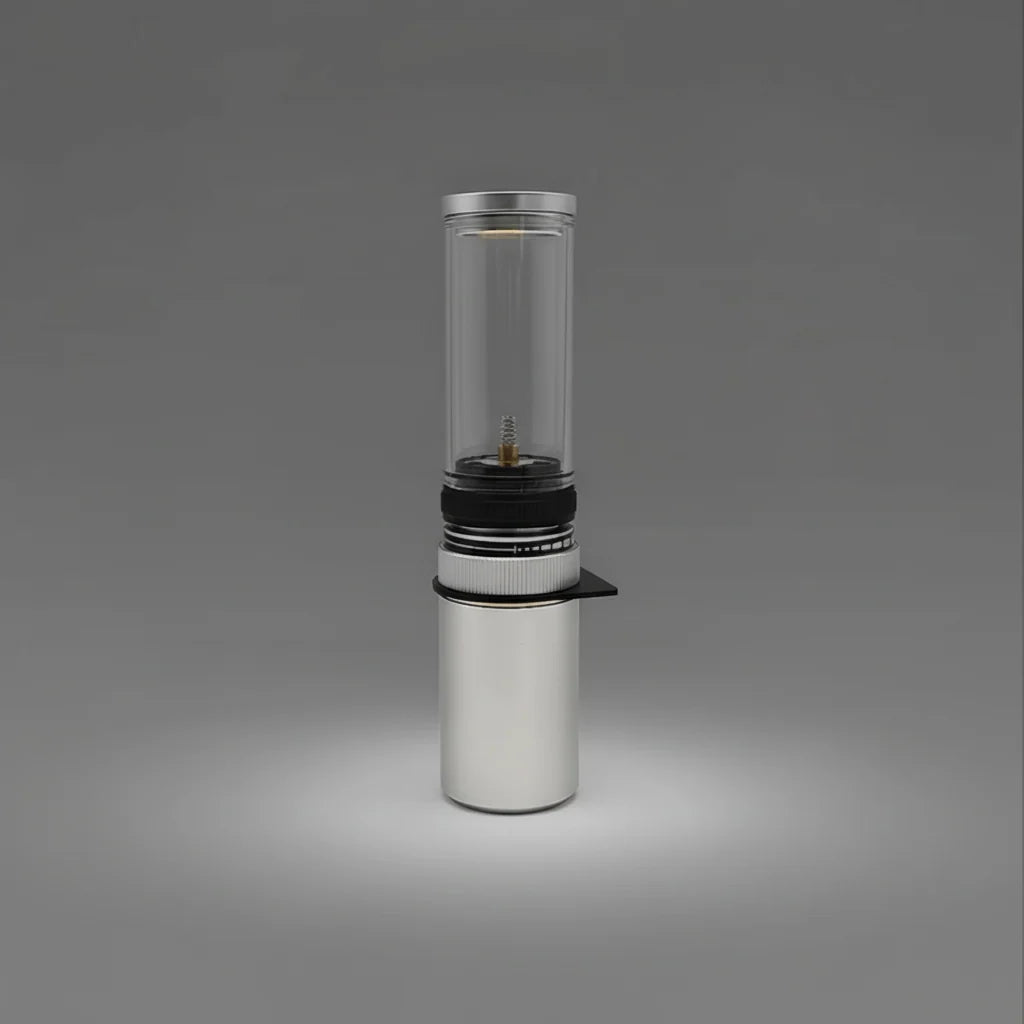 Camping Lamp | Butane-Powered Adjustable Flame & Wind-Resistant