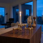 Candle Holder | Molecular-Inspired Sculptural Design