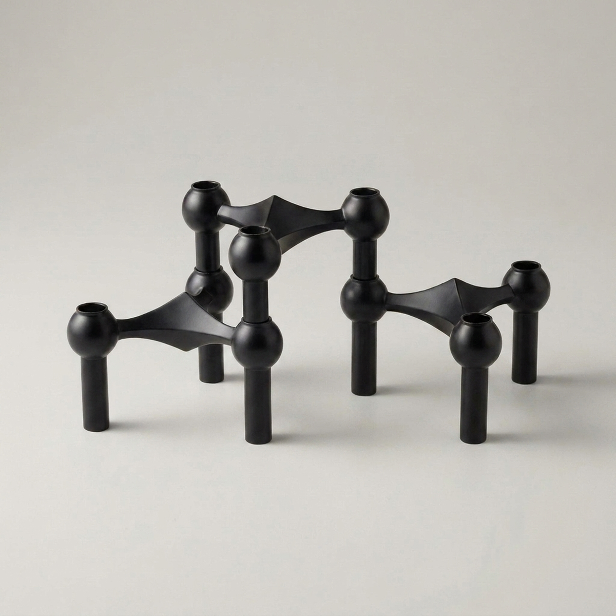 Candle Holder | Molecular-Inspired Sculptural Design