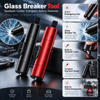 Car Escape Tool | Glass Breaker & Seatbelt Cutter | Compact Keyring-Ready
