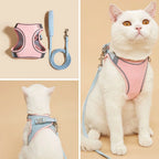 Cat Harness | Escape-Proof & Breathable Soft | Adjustable Straps