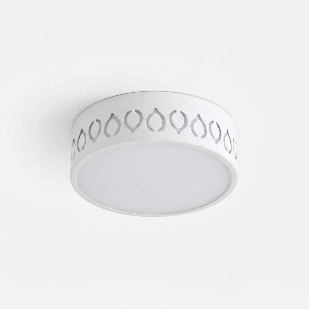 Ceiling Lamp | LED Crystal-Acrylic Diffuser & Dual-Color