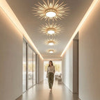 Ceiling Lamp | LED Crystal-Acrylic Diffuser & Dual-Color