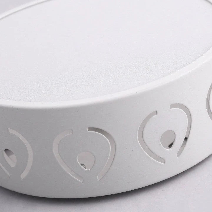 Ceiling Lamp | LED Crystal-Acrylic Diffuser & Dual-Color
