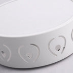 Ceiling Lamp | LED Crystal-Acrylic Diffuser & Dual-Color