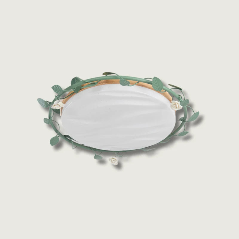 Ceiling Lamp | Rose Wreath Design & Energy-Efficient LED