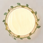Ceiling Lamp | Rose Wreath Design & Energy-Efficient LED
