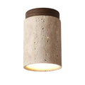 Ceiling Lamp | Travertine Wabi-Sabi Design | LED Lighting