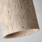 Ceiling Lamp | Travertine Wabi-Sabi Design | LED Lighting