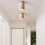 Ceiling Lamp | Travertine Wabi-Sabi Design | LED Lighting