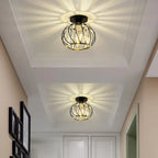 Ceiling Light | Crystal & Metal | E27 Base
