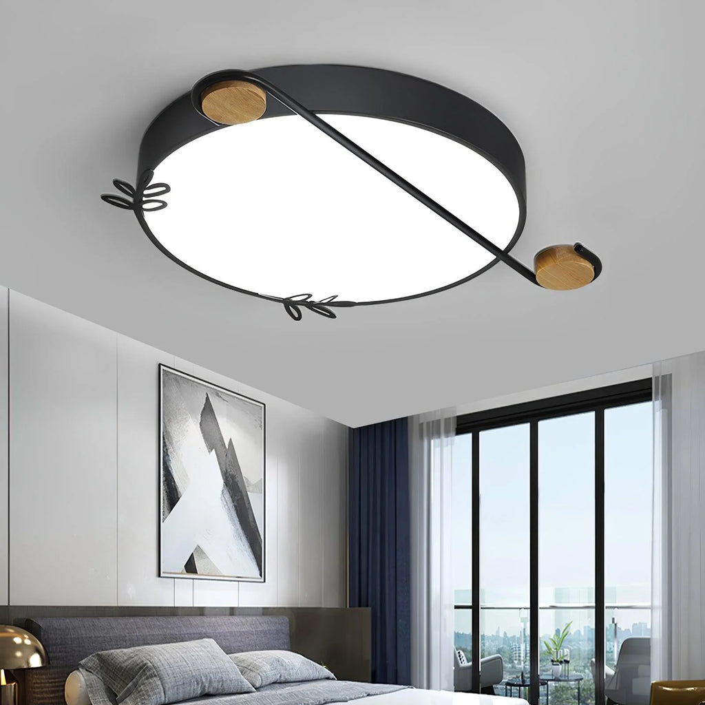 Ceiling Light | Musical Note & 3-Color Integrated LED | Ø 40/50 cm