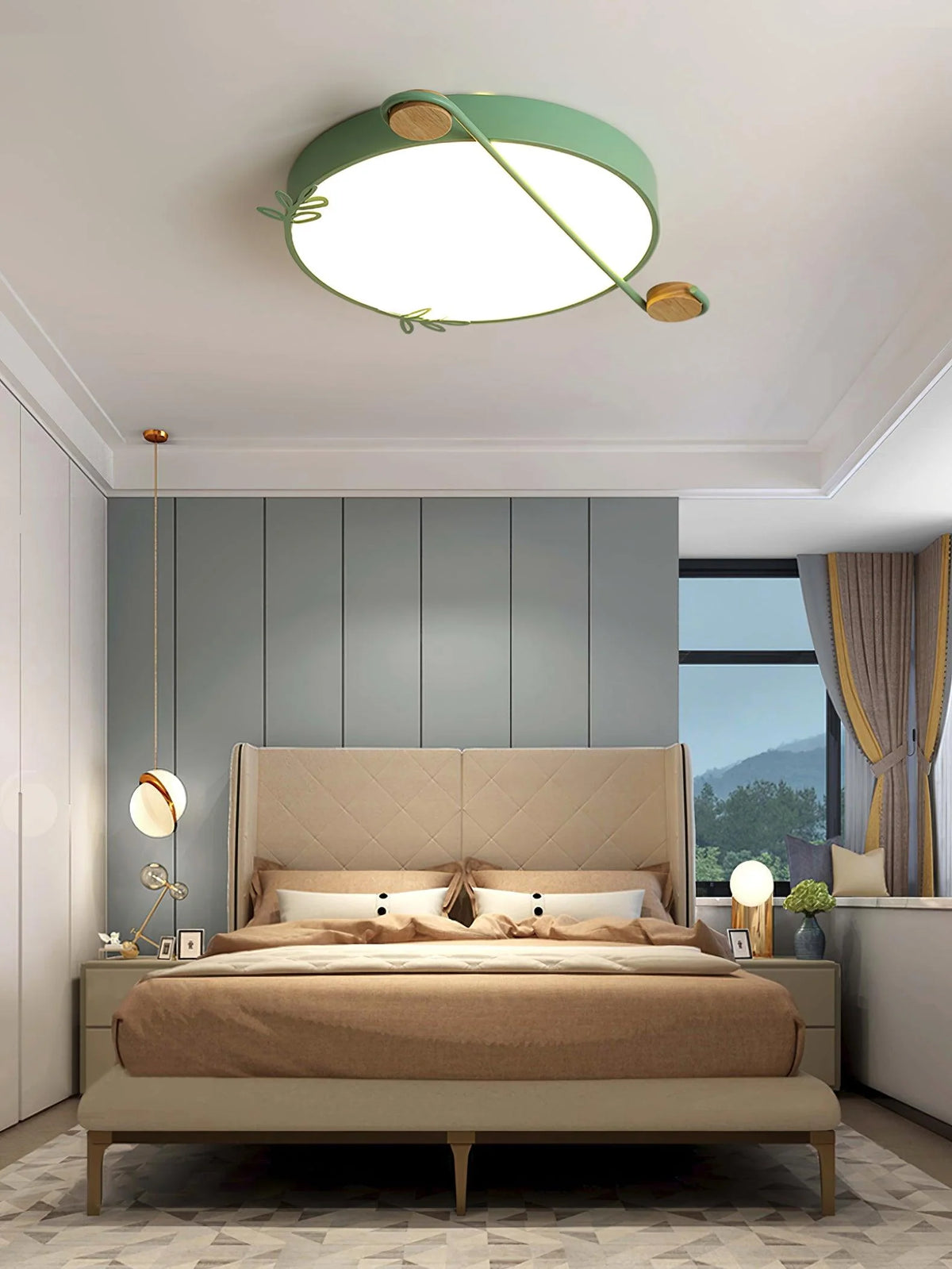 Ceiling Light | Musical Note & 3-Color Integrated LED | Ø 40/50 cm