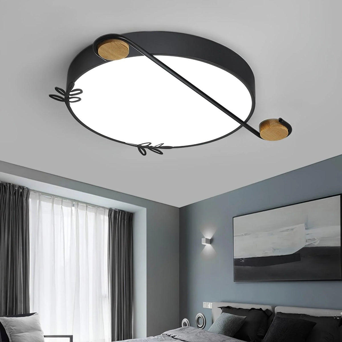 Ceiling Light | Musical Note & 3-Color Integrated LED | Ø 40/50 cm