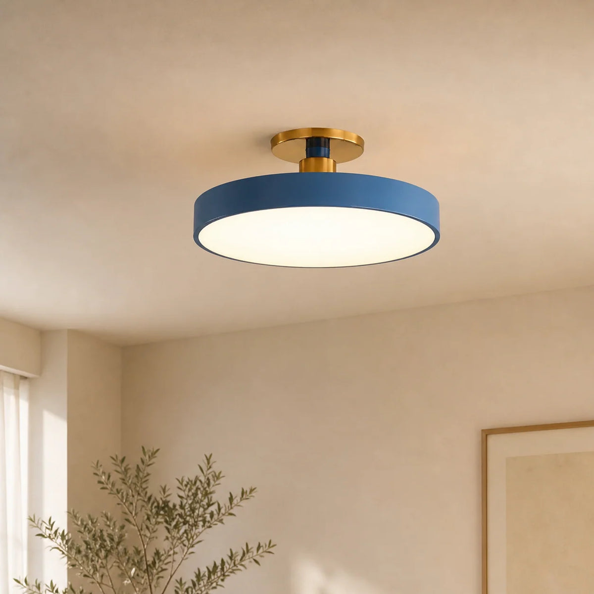 Ceiling Light | Nordic-Style Acrylic LED | 30–49 cm Diameter