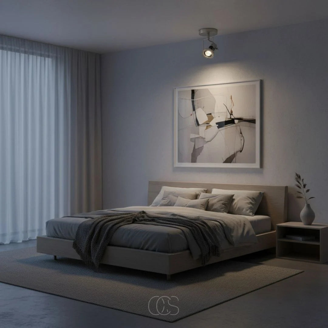 Ceiling & Wall Spotlight | Fully Adjustable & GU10 Compatible