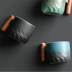 Ceramic Mug | Hand-Painted Gradient Glaze | 100ml