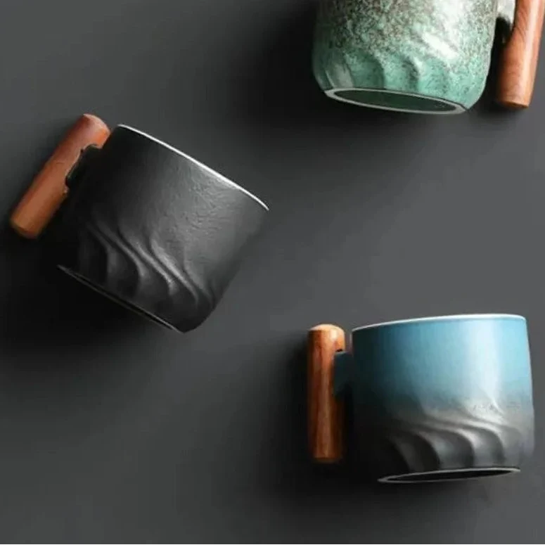 Ceramic Mug | Hand-Painted Gradient Glaze | 100ml