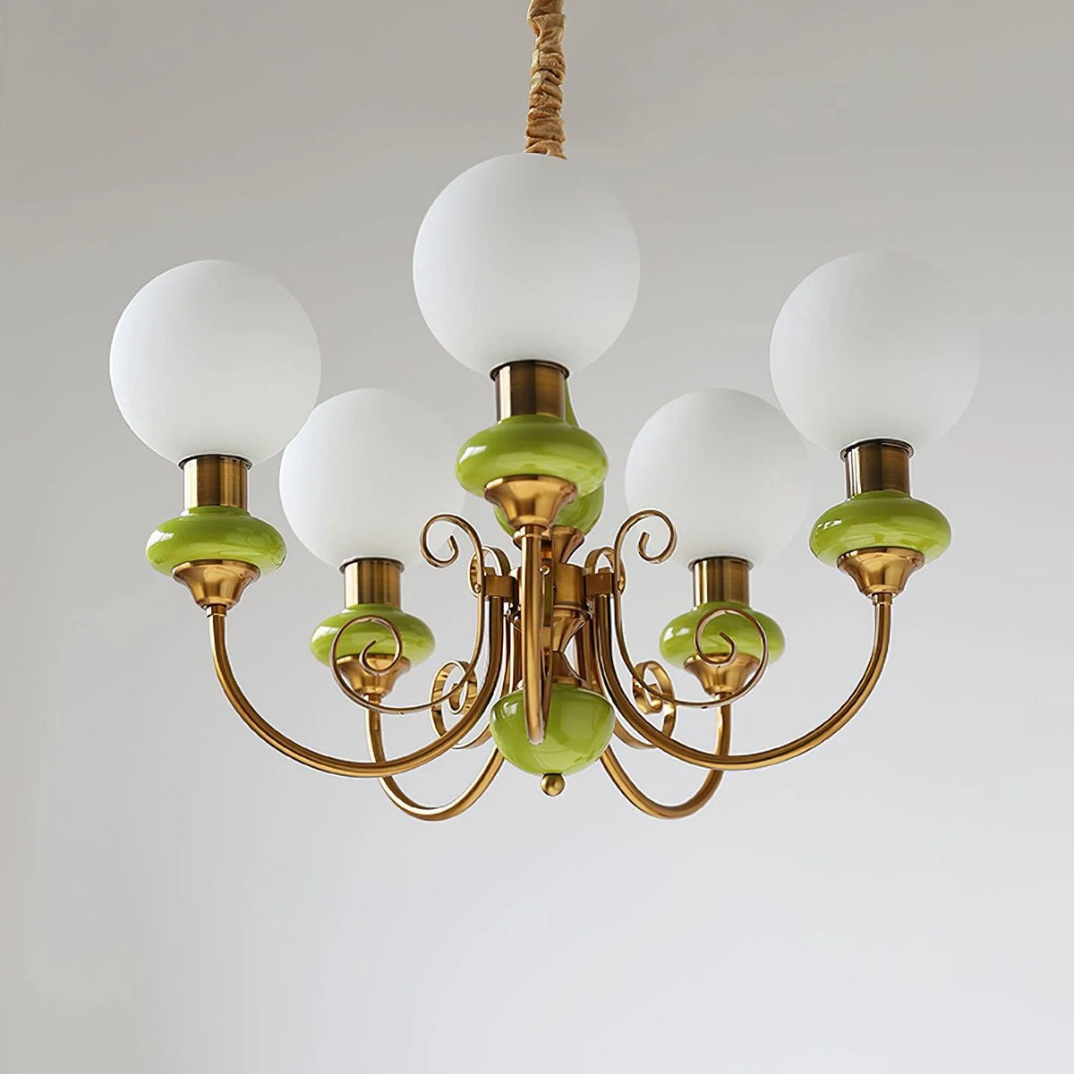 Chandelier | Modern Artistic Glass & Metal Design