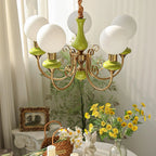 Chandelier | Modern Artistic Glass & Metal Design