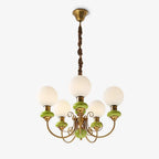 Chandelier | Modern Artistic Glass & Metal Design