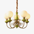 Chandelier | Modern Artistic Glass & Metal Design
