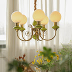 Chandelier | Modern Artistic Glass & Metal Design